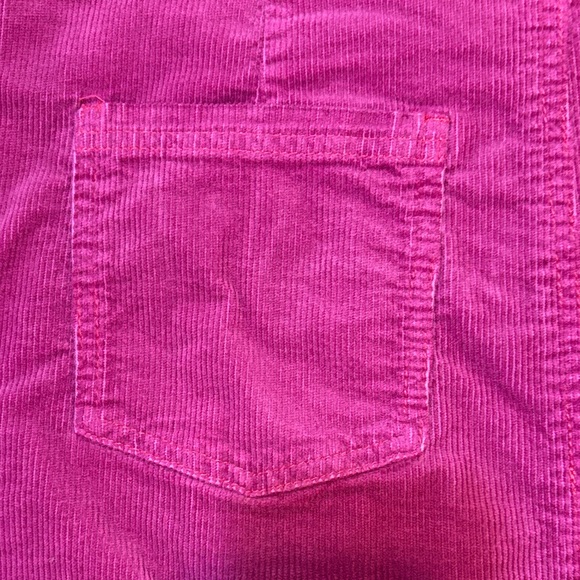 Pilcro by Anthropologie Pink Corduroy Button-Front Skirt Sz 8 - Picture 9 of 16